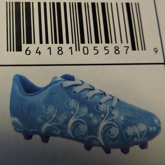 VIZARI SPORT kids soccer shoes  Girls size 12.5C - Picture 2 of 6